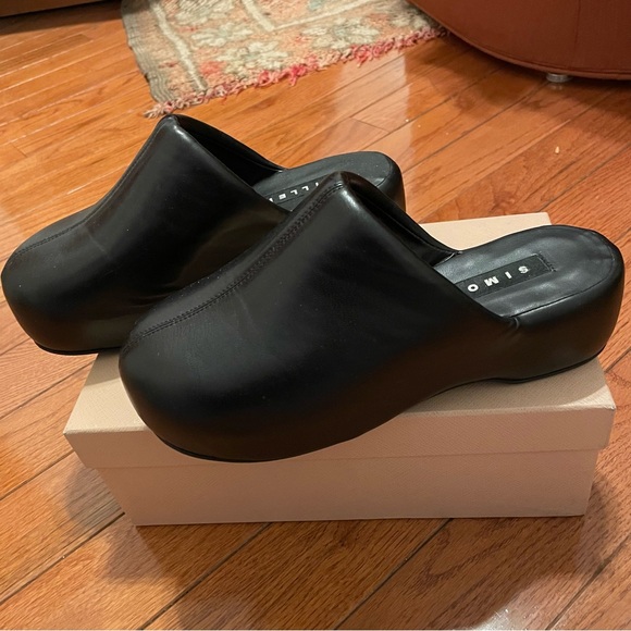 Simon Miller Black Bubble Clogs - Picture 4 of 6